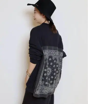 REMI RELIEF 레미 릴리프 BANDANA 가디건 블랙