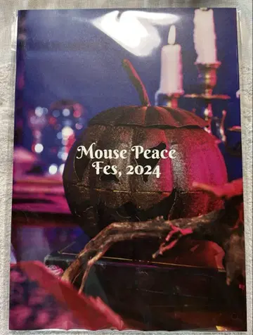 MOUSE PEACE FES2024 마우피 페스티벌 팜플렛