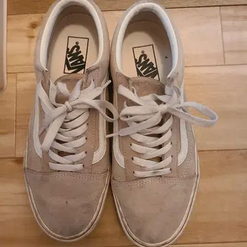Vans V36CF Suede 베이지 스니커즈 US8