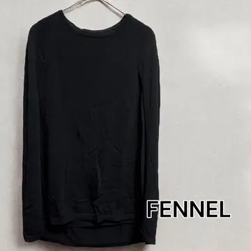 FENNEL 페넬 썸머 니트 슬리브리스 팔뚝 가리는 블랙 9호