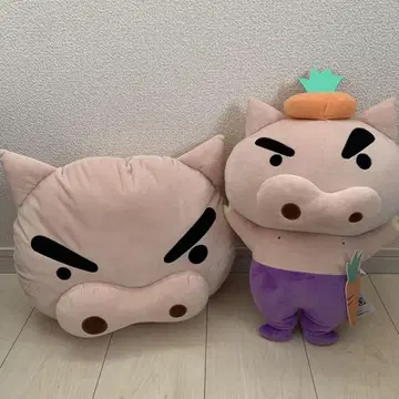 크레용 신짱(짱구는 못말려(크레용 신짱)) 브리브리자에몬 쿠션&봉제 인형