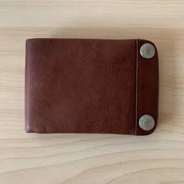 Levi's 이중 지갑 브라운 리바이스 가죽 보보 미사용