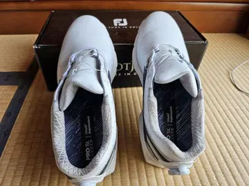 풋조이 PRO SL 골프화 화이트/네이비