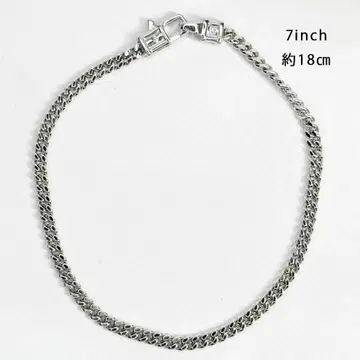 TOM WOOD Curb Bracelet M 팔찌 7인치