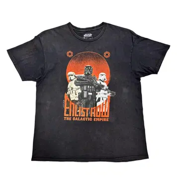 Star Wars Enlist Now 티셔츠 XL 구제 의류