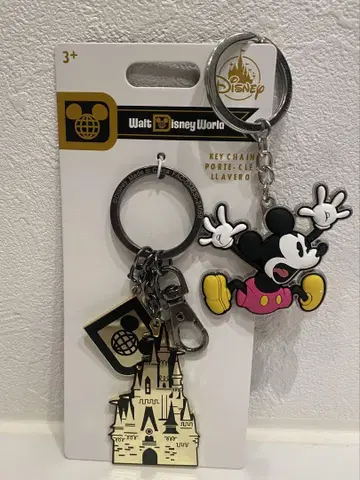 월트디즈니월드 WDW 신데렐라 캐슬 미키 키링