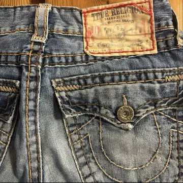 TRUE RELIGION 플레어 팬츠 블루 데님 28인치
