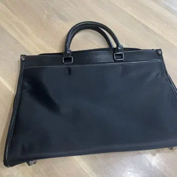 비즈니스 백 블랙 나일론 가죽