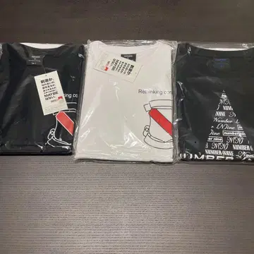 MARLBORO 그래픽 티셔츠 3종 세트
