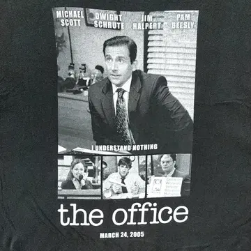 the office 반팔 티셔츠 2X 오피스 US 구제 의류 [301]