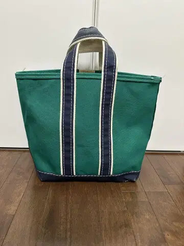 L.L.Bean DX 보트 및 토트 백 그린 파랑 네이비