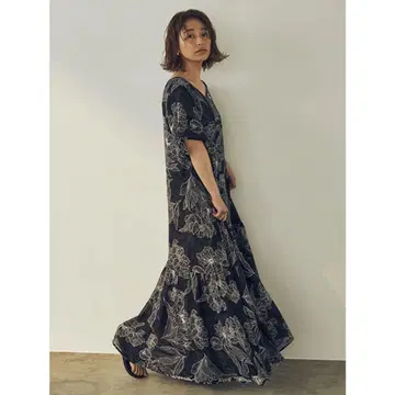 CREDONA 크레도나 리버서블 보타니컬 OP BLACK 블랙
