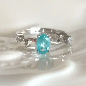 0.44ct 스모키 아파타이트 반지