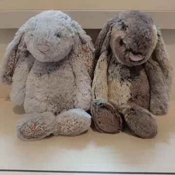 JELLYCAT 봉제 인형 2종 세트