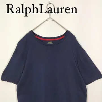 Ralph Lauren 네이비 무지 티셔츠 L
