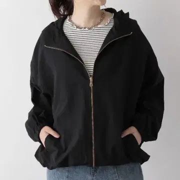 글로벌 워크 [UV 프로텍트] 에어 가벼운 발수 맘파 블랙 FREE