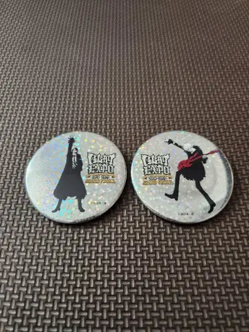GLAY EXPO 2024-2025 캔뱃지 TERU&JIRO 2개 세트