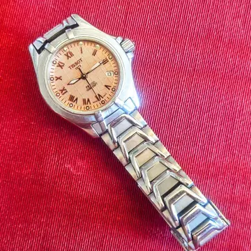 [최종 가격] 배터리 교환 완료 레어 TISSOT 티쏘 데이트 손목시계