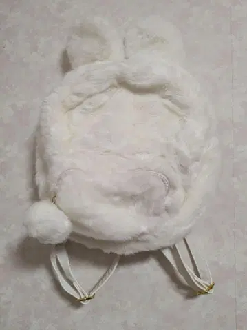 헤이세이 토끼 귀 퍼 백팩 화이트 토끼 양산형