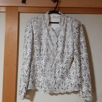 전체 레이스 자켓