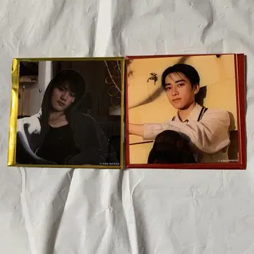 미성년 아크릴 카드 세트