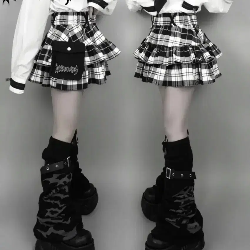 Dimmoire punk frill ミニスカートII check DimMoire PUNK フリル ミニスカート チェック