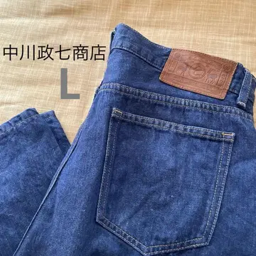 나카가와 마사시치 상점 린넨 데님 린넨 100% L 사이즈 여성용