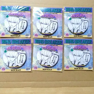 WIND BREAKER 윈브레 카지 렌 캔뱃지