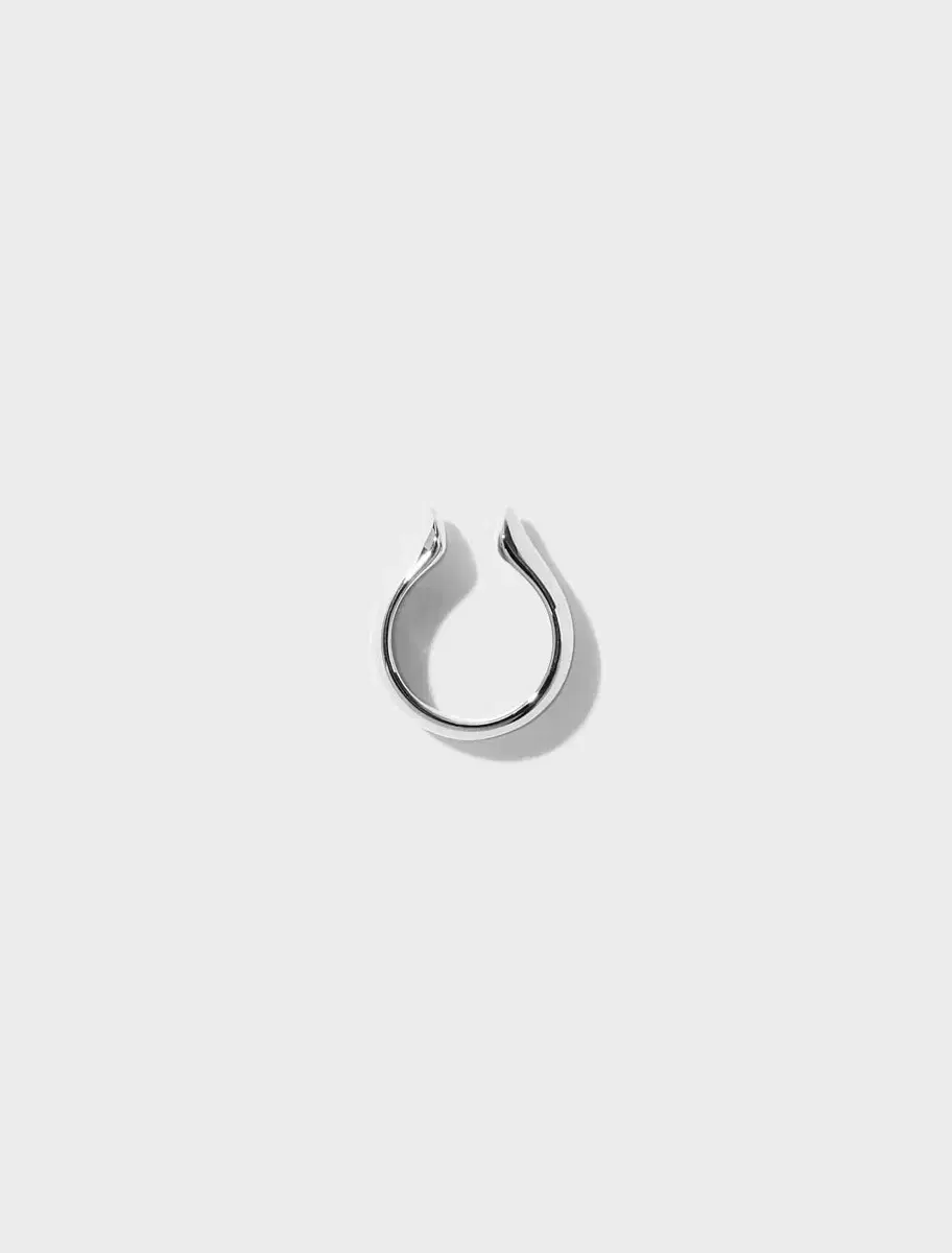 Tom Wood Oyster Ear Cuff Silver
