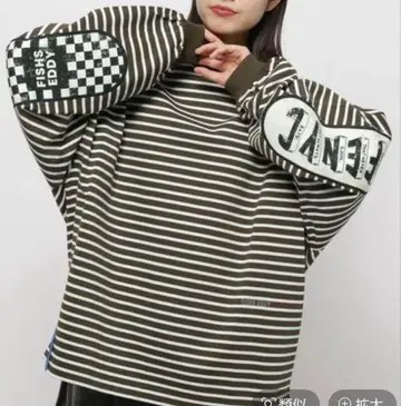 fish eddy 보더 롱 T 니코 앤드