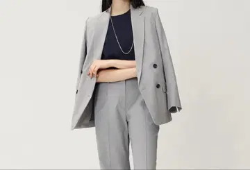 PLST 2025 린넨 블렌드 더블 자켓