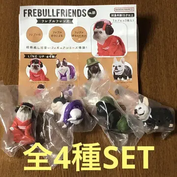 프렌치 불독 프렌즈 전 4종 세트