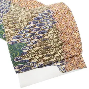 후쿠로 오비 중고 리사이클 순수 실크 포멀 전통 명장 A1080-18