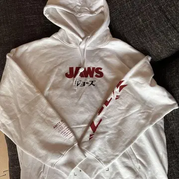 영화 조스 속기모 후드티 XL 사이즈 H&M JAWS