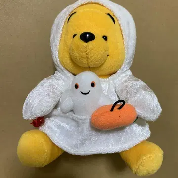 곰돌이 푸 봉제 인형 할로윈 유령 코스