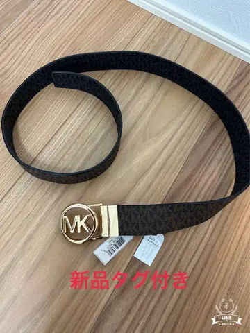 Michael Kors 리버서블 벨트 블랙/브라운