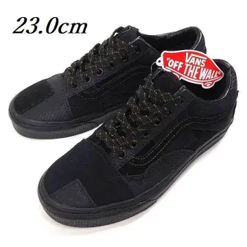 새상품 반스 올드스쿨 패치워크 가죽 스니커즈 23cm