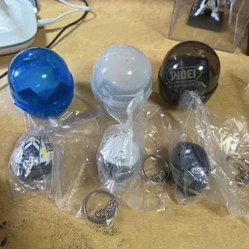 SHOEI 헬멧 캡슐 토이 3개 세트