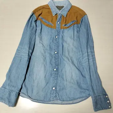 R.H. VINTAGE 론 헤르만 빈티지 웨스턴 데님 셔츠