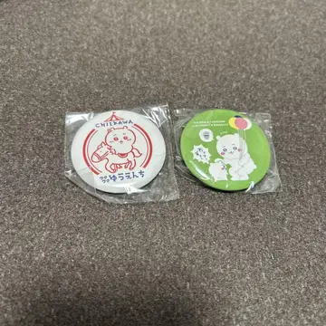 치이카와 (먼작귀) 놀이공원 캔뱃지 2개 세트