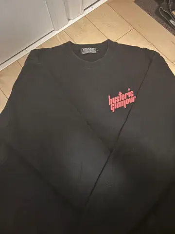 hysteric Glamour 기타리스트 프린트 트레이닝복