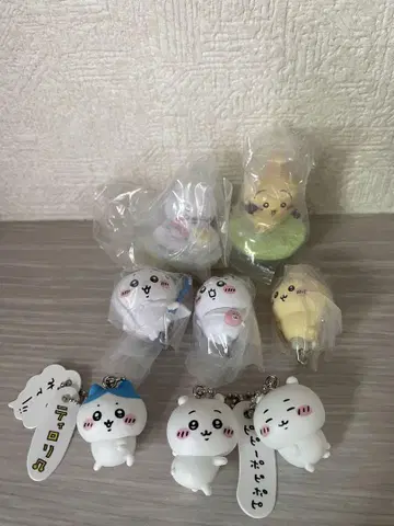 치이카와 (먼작귀) 키링 미니 피규어 묶음 판매 가챠