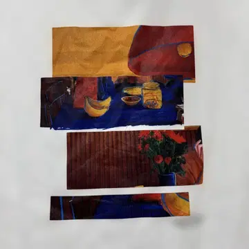 후지이 카제 화이트 티셔츠