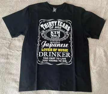 케츠메이시 2004 투어 DRINKER 티셔츠 L 사이즈