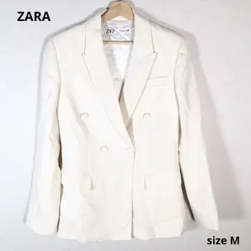 ZARA 자라 자켓 화이트 계열 흰색 sizeM