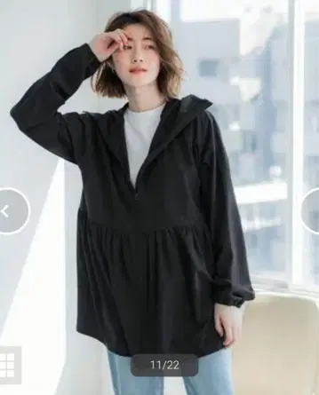 코카 후드티 UV M 블랙