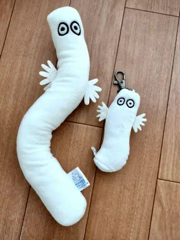 무민 뇨로뇨로 구불구불 봉제 인형 축광 마스코트 키링 세트