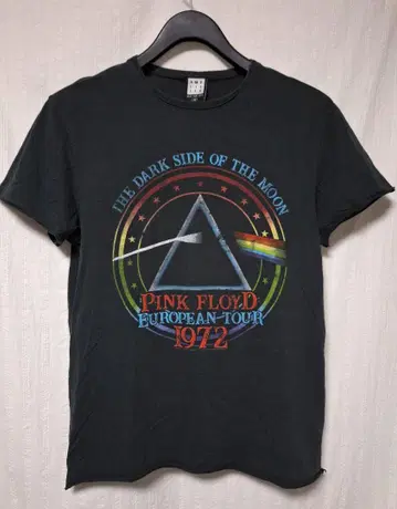 AMPLIFIED Pink Floyd 1972 Tour 티셔츠