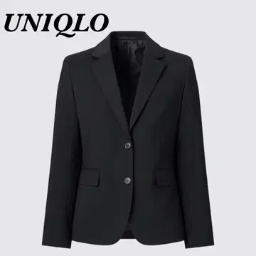 유니클로 스트레치 테일러드 재킷 블랙 여성용 S 새상품