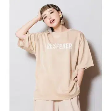 오즈모시스 백 지퍼 프린트 블루 오버